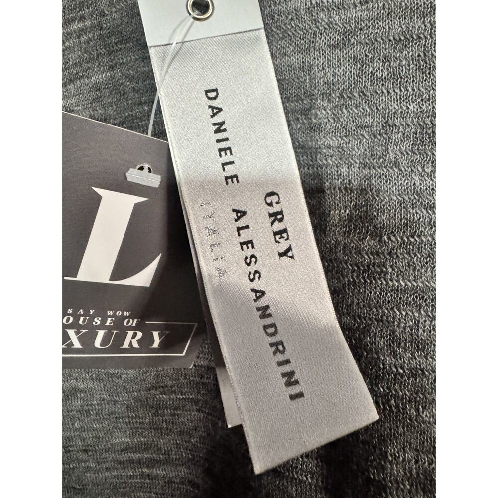 Daniele Alessandrini Men's Grey Knit Sweater Size XL New - Picture 5 of 6
